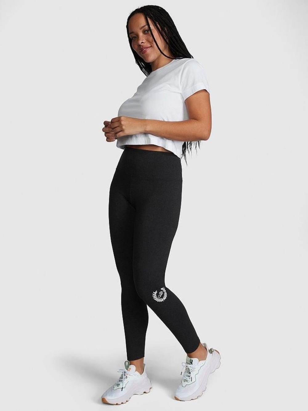 NWT Victoria’s Secret PINK High-Waist Leggings - Medium Short